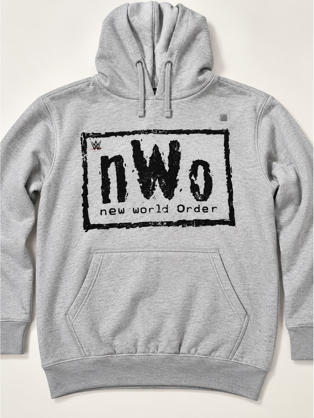 WWE nWo New World Order Gray Pullover Hoodie M NWOT